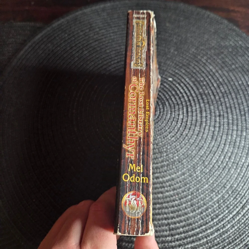 TSR Forgotten Realms The Lost Library of Corman thyr Paperback Mel Odom 1998